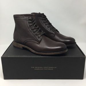 NEW Frye Tyler Lace Up Leather Boot 8